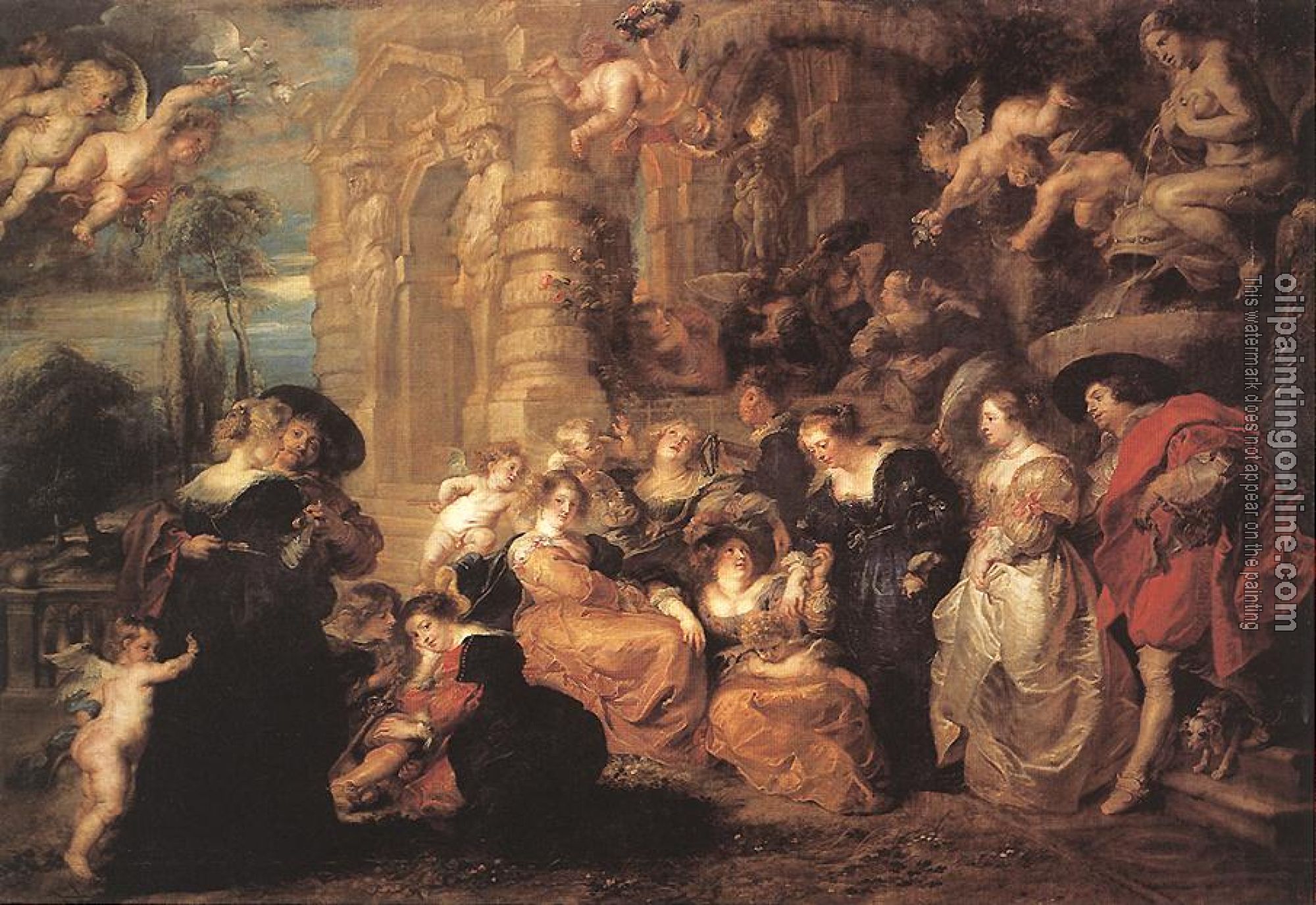 Rubens, Peter Paul - Garden of Love